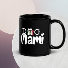 Cargar imagen en el visor de la galería, Taza negra brillante - Mexico