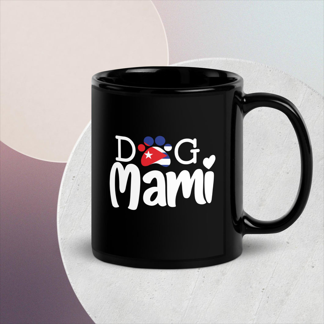 Taza negra brillante - Cuba